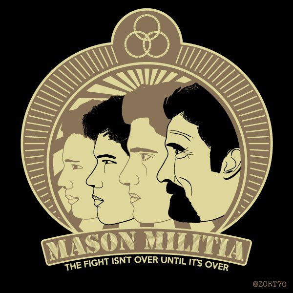 Falling skies Mason Militia T-Shirt